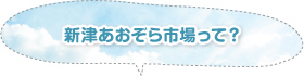 新津あおぞら市場って？